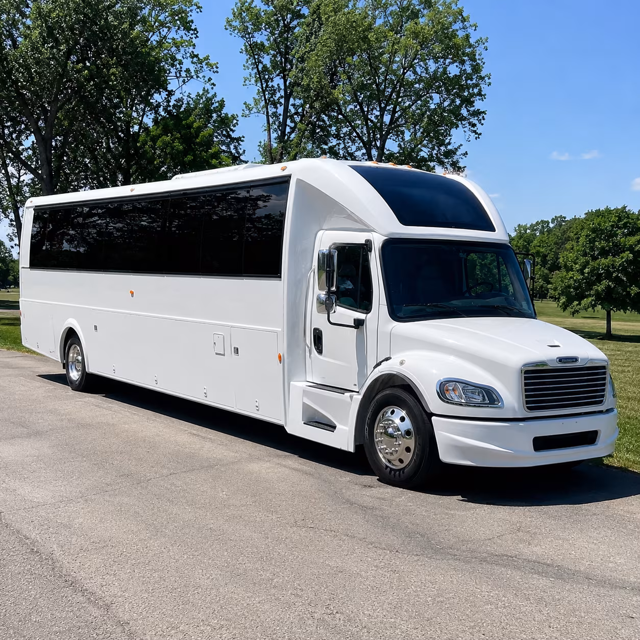 Huntington Beach Concert & Music Festival Transportation party bus exterior