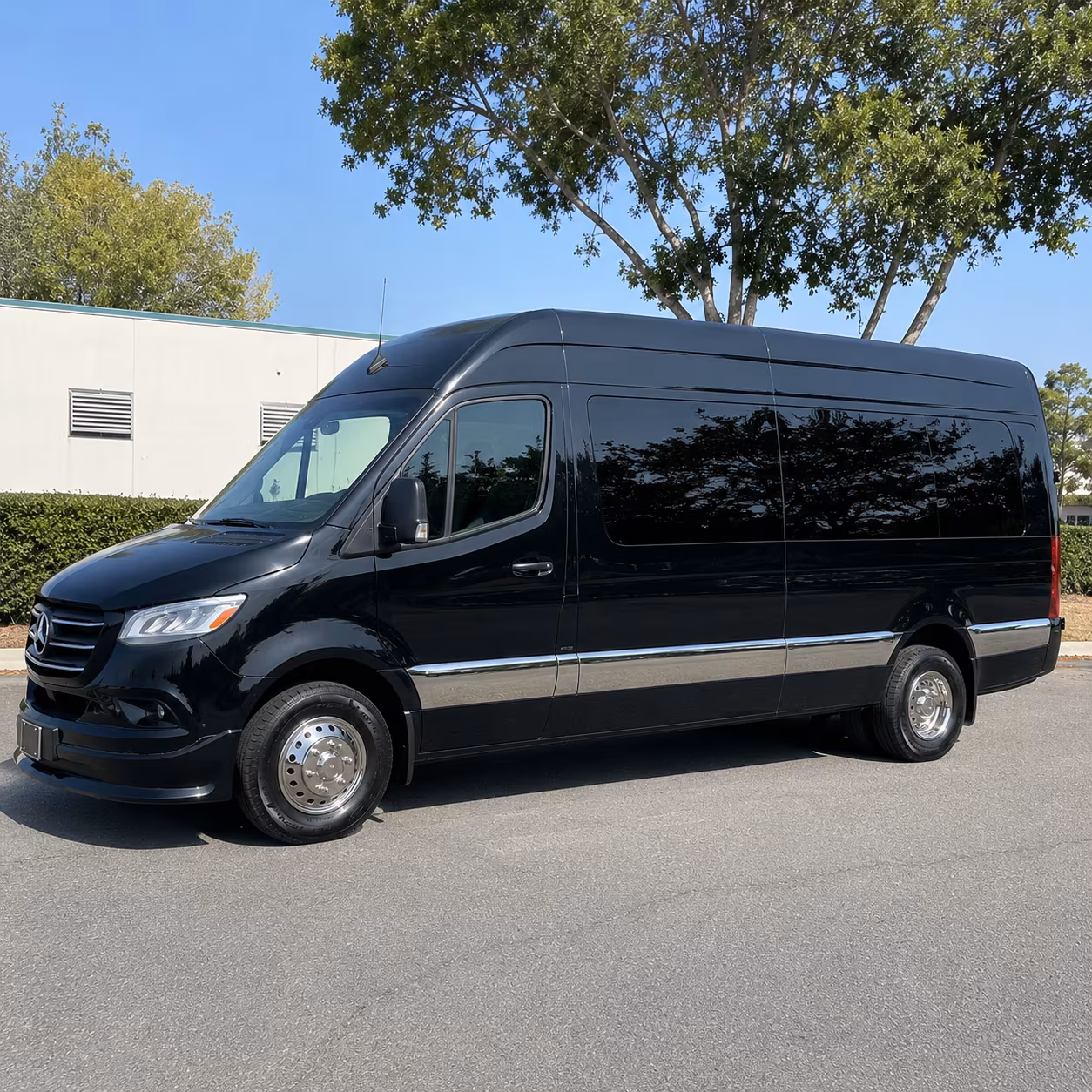 Huntington Beach School Event Transportation party bus interior