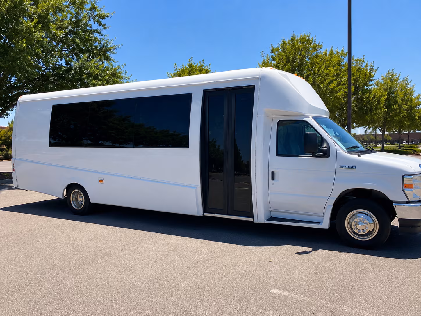 Huntington Beach Sporting Event Transportation party bus exterior