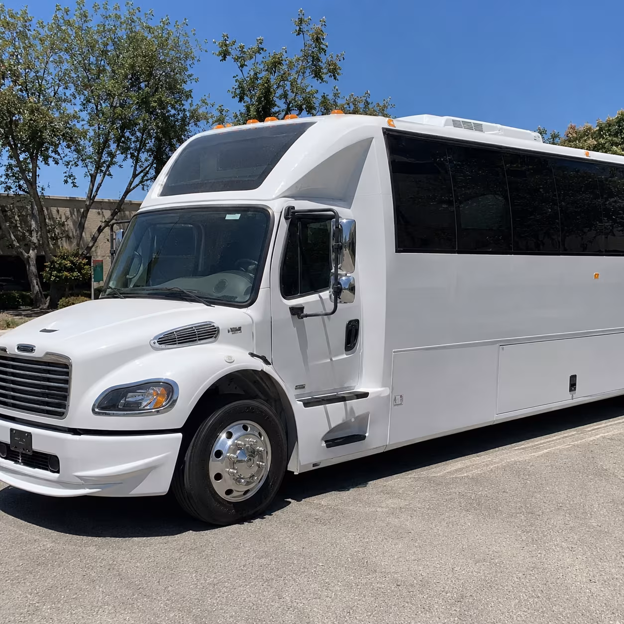 Huntington Beach Winery Tour & Pub Crawl Transportation party bus exterior