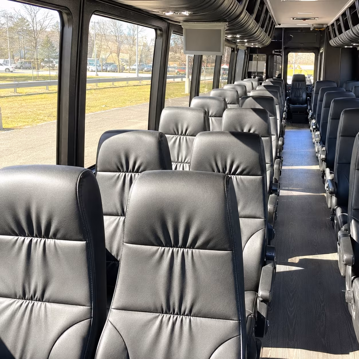 15-35 Passenger Minibus Inside