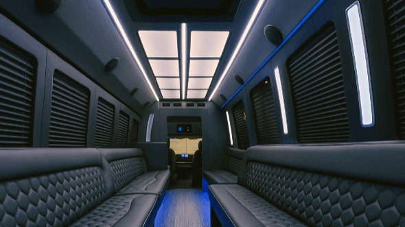 huntington beach 50 passenger party bus rental